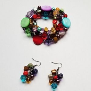 💥LAST CHANCE💥Earrings and Bracelet Set